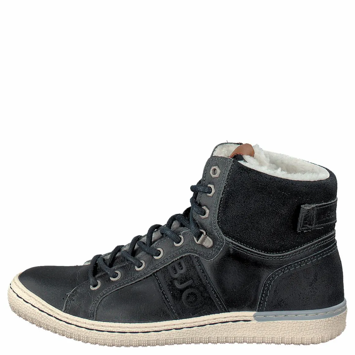 Alec Mid Fur Navy