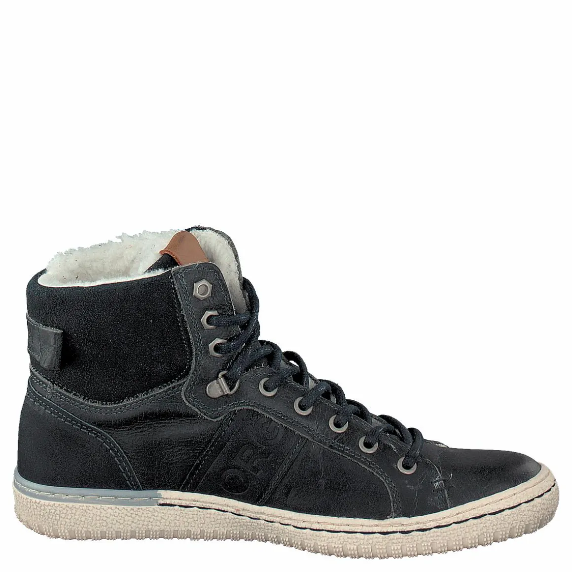 Alec Mid Fur Navy