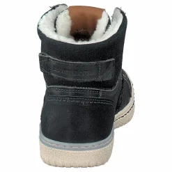 Alec Mid Fur Navy