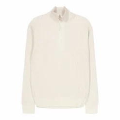 Alex Half Zip Knitted Sweater U029 Moonbeam