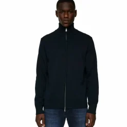 Alexis Full Zip Cardigan Jl Navy