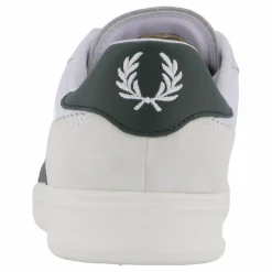 B4 Leather Suede White