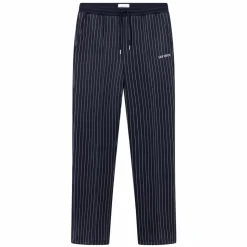 Ballier Casual Pinstripe Track Dark Navy/light Ivory