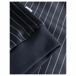Ballier Pinstripe Track Jacket Dark Navy/light Ivory