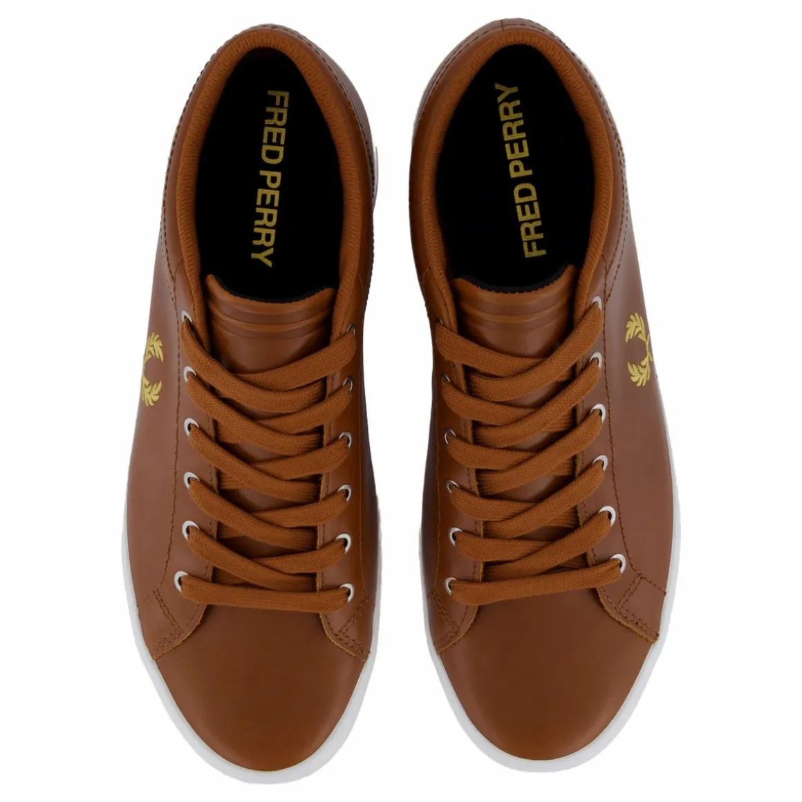 Baseline Leather Tan/champagne