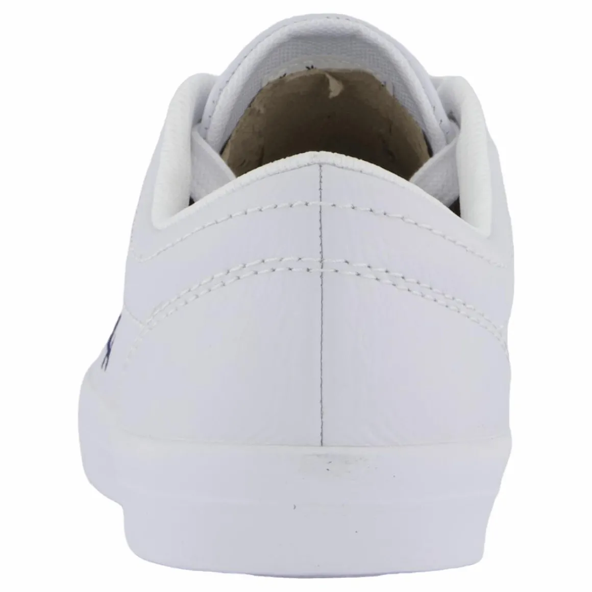 Baseline Leather White/navy