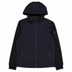 B.intl Stanley Hooded Quilted Black