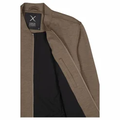 Brendon Jersey Jacket Dark Khaki