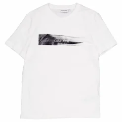 Brush Logo T-shirt Yaf-bright White
