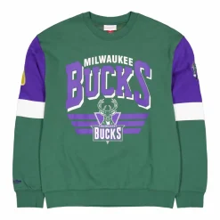 Bucks All Over Crew 3.0 Burgundy/green