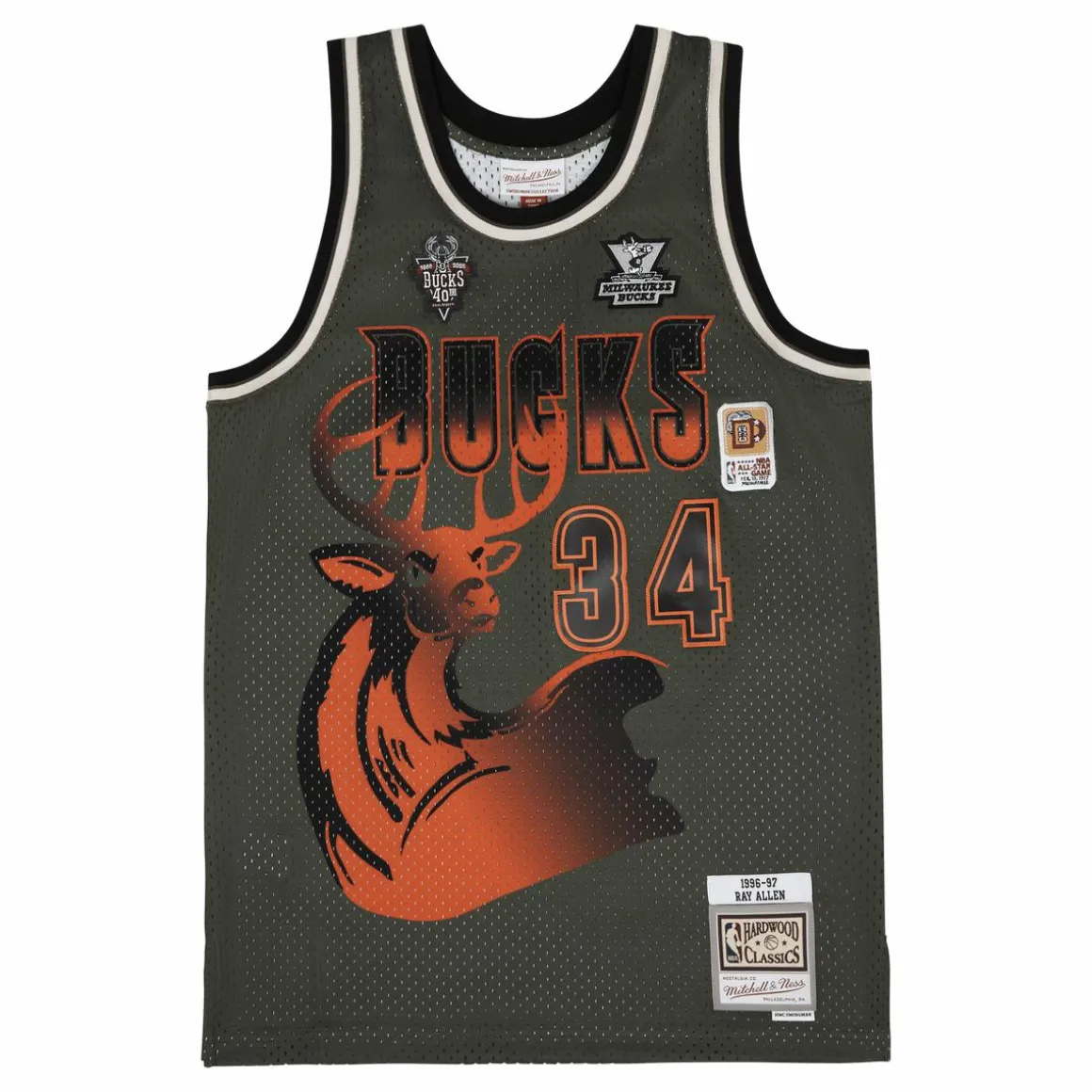 Bucks Flight Swingman Jersey - Ray A Dark