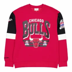 Bulls All Over Crew 3.0 Scarlet Red