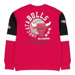 Bulls All Over Crew 3.0 Scarlet Red