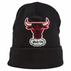 Bulls Chenille Logo Cuff Knit