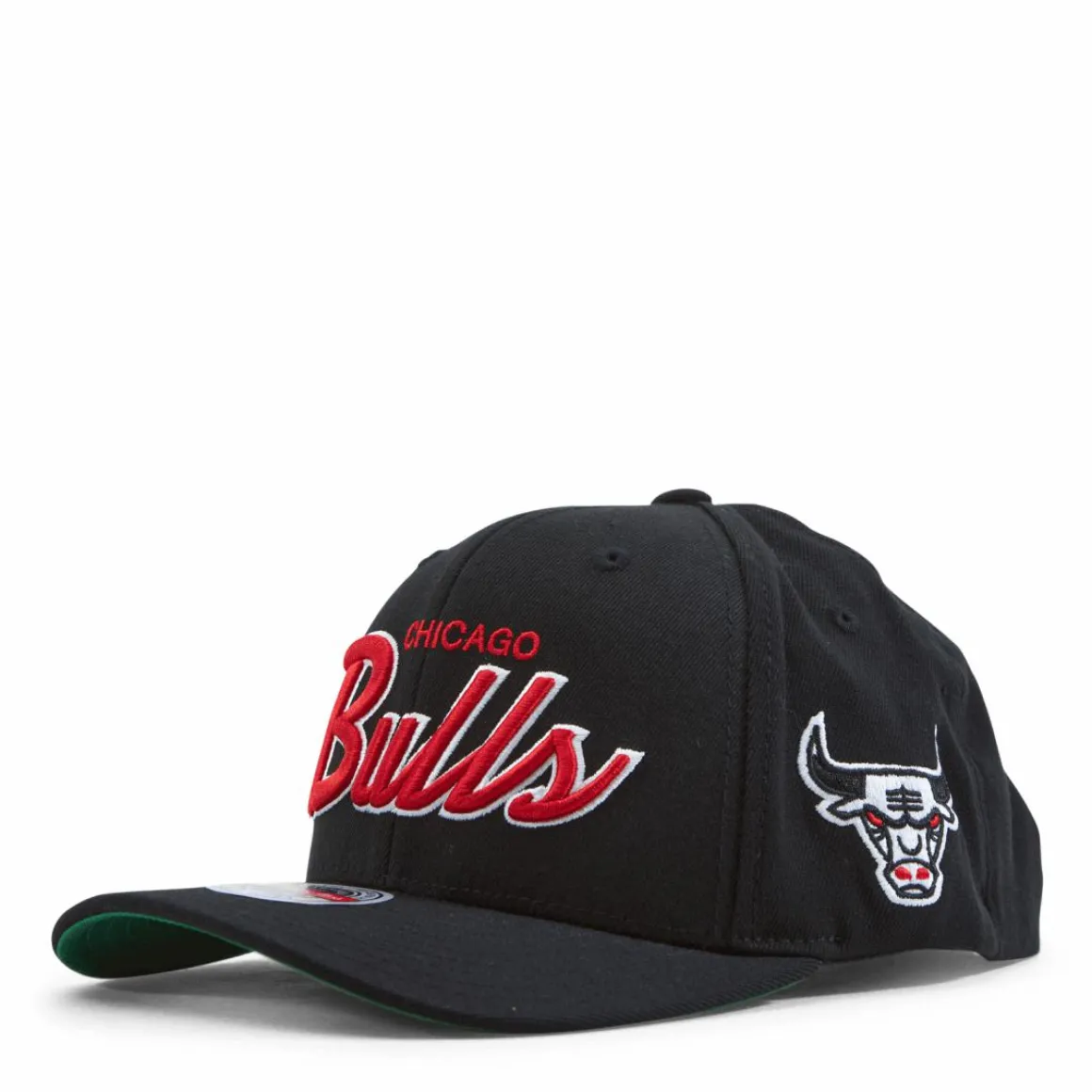 Bulls Foundation Script Stretch Snapback