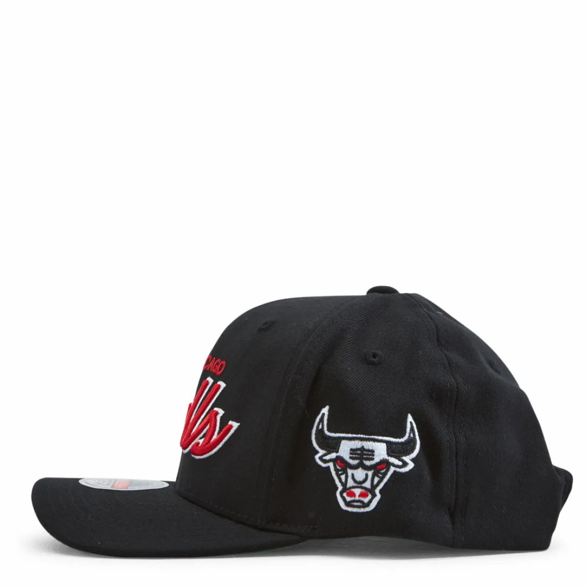 Bulls Foundation Script Stretch Snapback