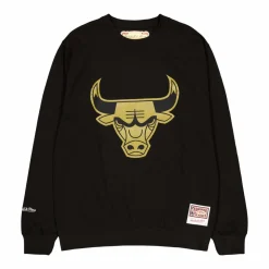 Bulls Gold Team Logo Crew