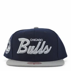 Bulls Navy Spirit Script Snapback