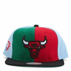 Bulls Team Era Pinwheel Snapback