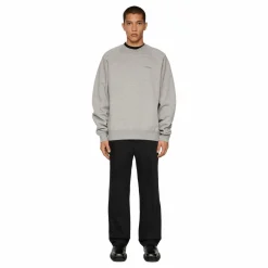 Callan Crew Neck Light Grey Melange