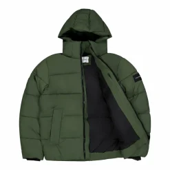 Calvin Klein Crinkle Nylon Quilt Jacket Llp - Thyme