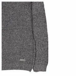 Calvin Klein Half Cardigan Mock Neck Sweat Beh