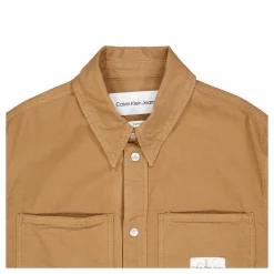 Calvin Klein JeansCanvas Relaxed Linear Shirt Gan