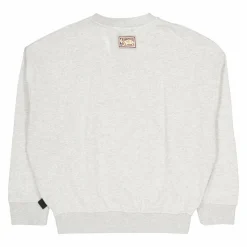 Celtics Womens Logo Lt Crew 3. Grey Heather