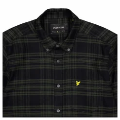 Check Flannel Shirt W995 Mountain Moss