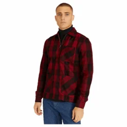 Check Zip Overshirt