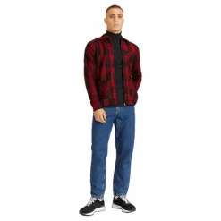 Check Zip Overshirt