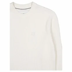 Ck Embro Badge Sweater Ybi-ivory