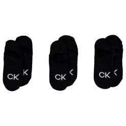 Ck Men Footie High Cut 3p Logo 001