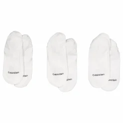 Ck Men Footie High Cut 3p Logo 002