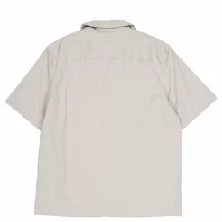 CK Poplin Cuban Collar S/s Shirt -London Fog