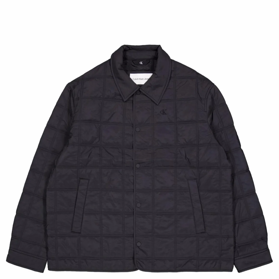 CK Quilted Jacket Black