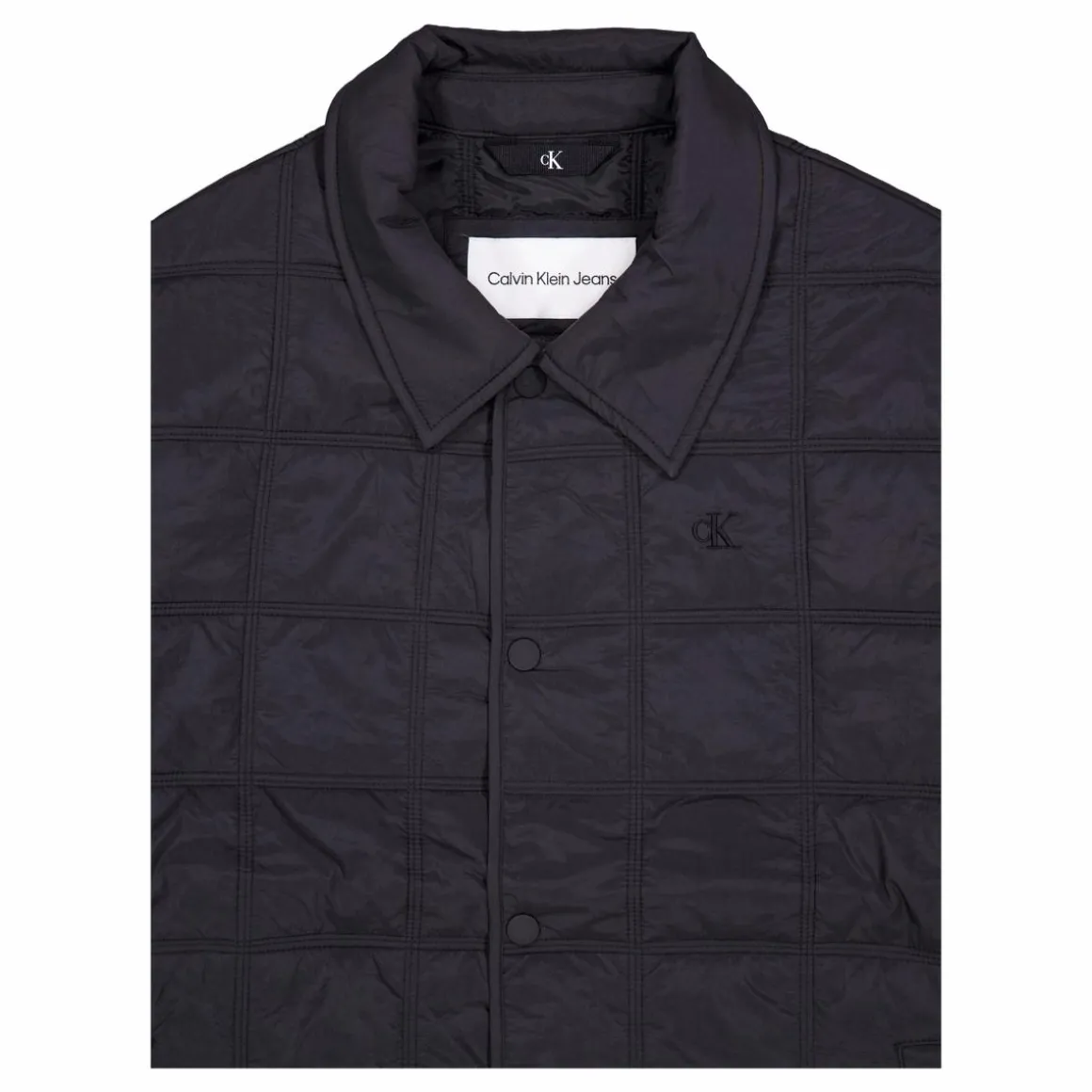 CK Quilted Jacket Black