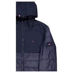 Cl Mixed Media Hooded Jacket Dw5-desert Sky