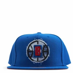Clippers Embroidery Glitch Snapback