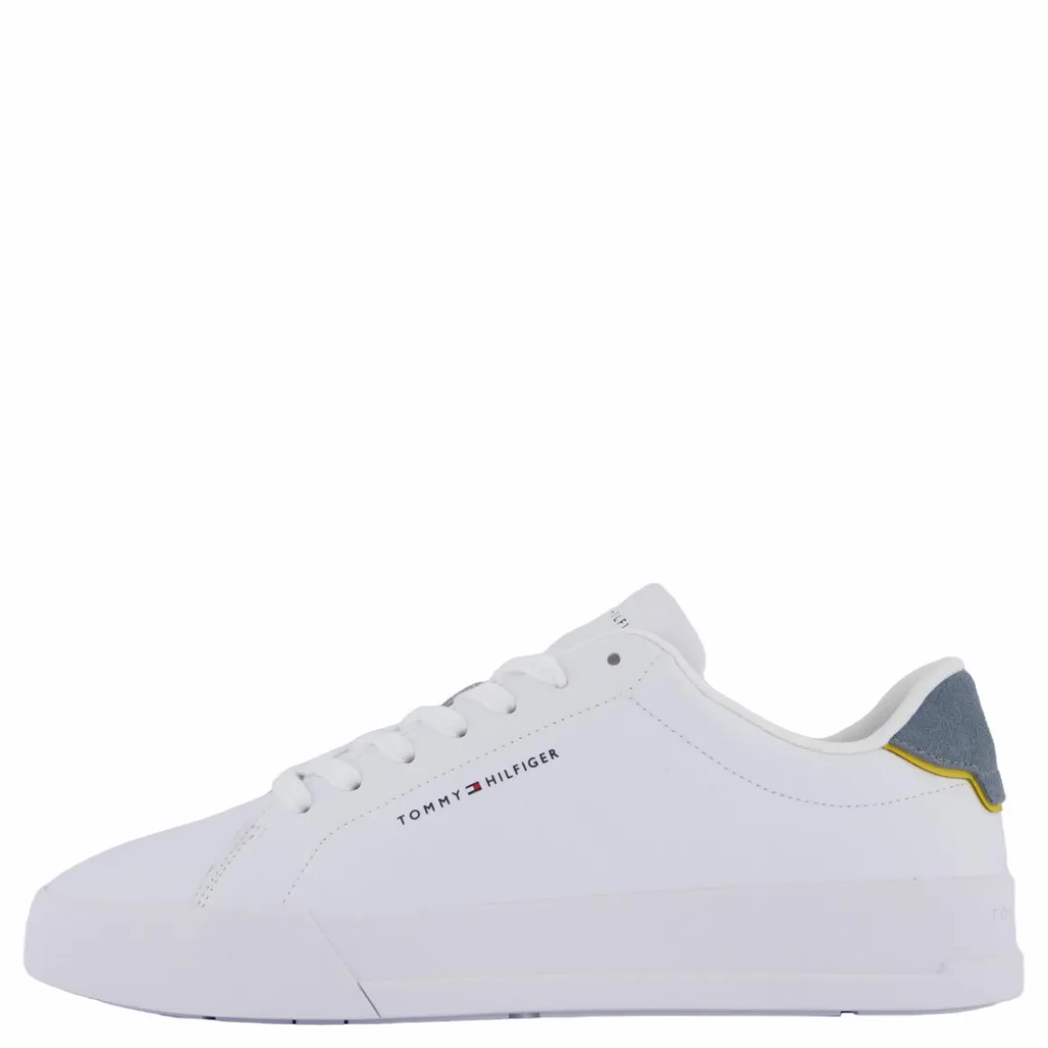 Contrast Heel Court Trainers