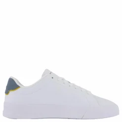 Contrast Heel Court Trainers