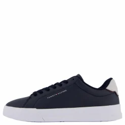 Contrast Heel Court Trainers