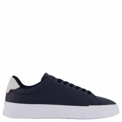 Contrast Heel Court Trainers