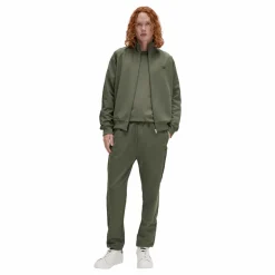 Contrast Tape Track Jkt W49 Laurel W Green/ngt Green