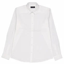 Cotton / Linen Shirt L/s White 02