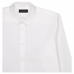Cotton / Linen Shirt L/s White 02