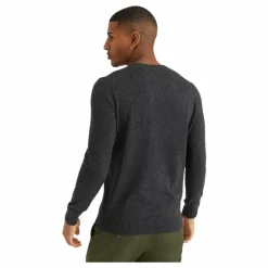 Cotton Merino Crew Jumper Marl