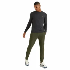 Cotton Merino Crew Jumper Marl