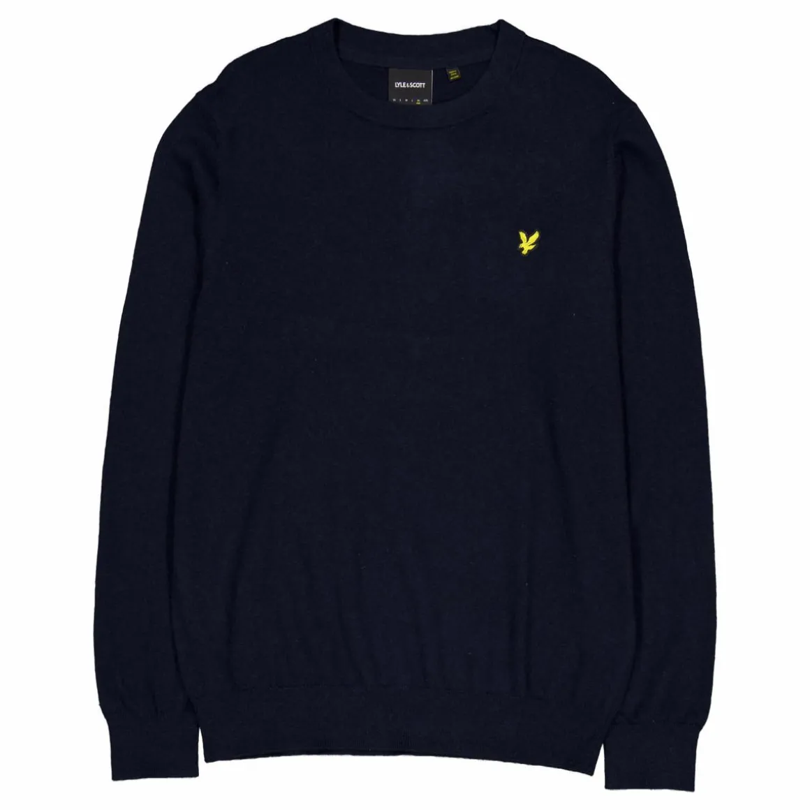 Cotton Merino Crew Neck Jumper Z271 Dark Navy