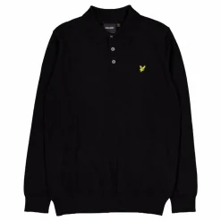 Cotton Merino Long Sleeve Knit Z865 Jet Black